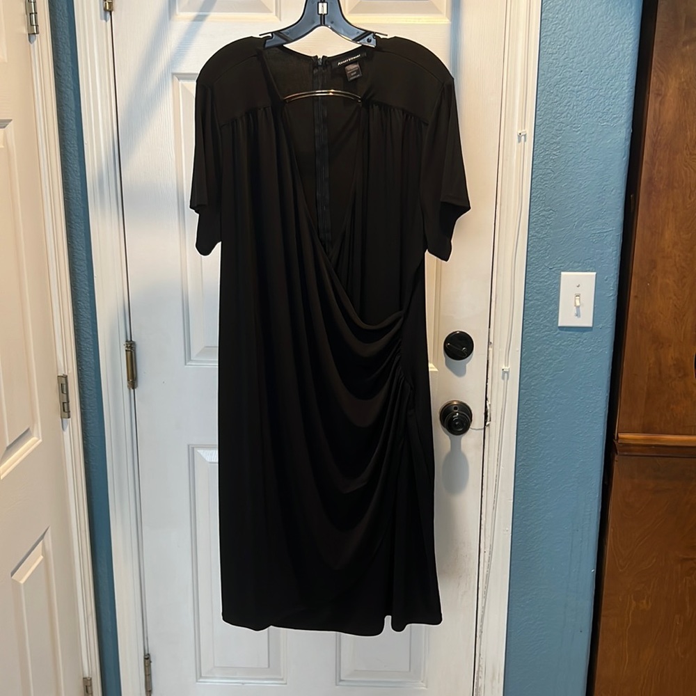 Ashley Stewart Size 22 Black Dress